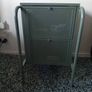 Bedside locker, end table, two drawers cabinet Image 5