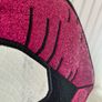 New Skinny Dip magenta glitter lip clutch (read in full) Image 4
