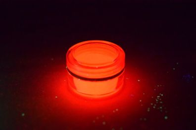 Glow in the dark pigment powder - Red