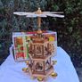 Traditional German Wooden Xmas Spinning Carousel Image 2