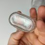 377 - Set of 2 Vintage Collectible Decorative Clear Glass Cussons Bottles Image 4