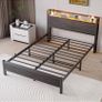 Kingsize Bed Frame with Charging Station Image 4
