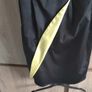 inspired by Angelina Jolie style dress size small strapless black yellow Image 8