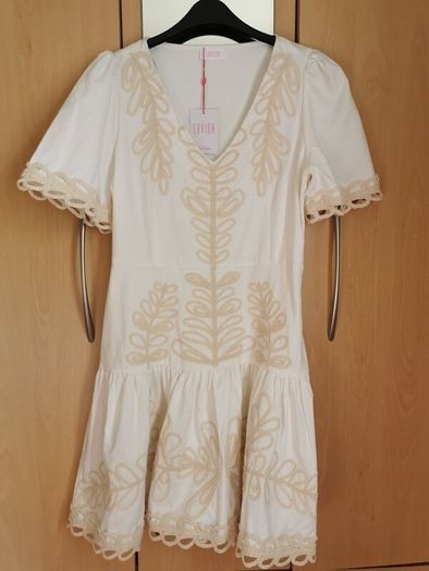 BNWT - Savida Maya Embroidered Dress UK 8
