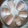 PRICE REDUCED FROM 50 >>>> Set of 6 Bone China Mugs - Spots & Stripes Party Pack Image 6