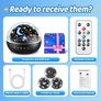 Night Light Projector for Bedroom, 93 Lighting  3 Films Star Projector Plug in Night Light Kids, 360  Rotate & Timer & Dimmable Sensory Lights, Nursery Decor Image 5