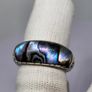 Sterling silver (Sz: M) Abalone Shell Ring Sterling Silver 0.01 ct, Silver Wt. 5.2 Gms 0.010 Ct. Image 7