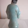 Chinese unusual  Glazed Mudman Pottery Figure 10'' signed Image 2