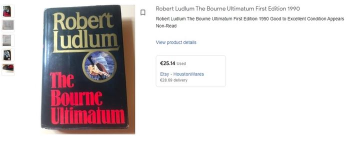 The Bourne Ultimatum (Jason Bourne #3) by Robert Ludlum