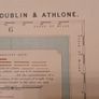 Vintage Map of Dublin and Athlone Image 3