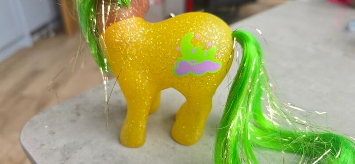 Mail Order Napper MO HTF Rare Sparkle Ponies MLP G1 My Little Pony