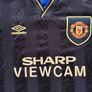 Manchester United away 1993 1994 football shirt Image 5