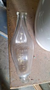 Vintage Allenburys Feeder antique glass baby bottle