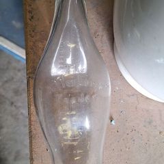 Vintage Allenburys Feeder antique glass baby bottle