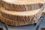 wood slices x3