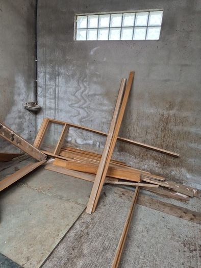 Door frames firewood