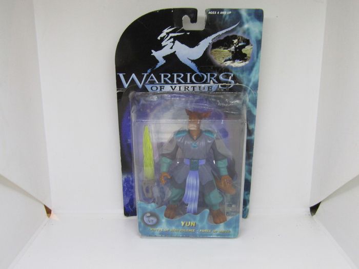 Warriors of Virtue Kangaroo Action Figure Yun by Play-Em Rare New Unopened 1997