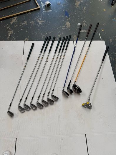 set golf clubs