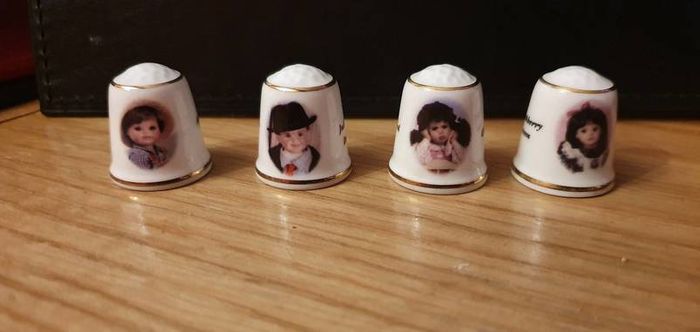 Mayfair Edition Thimble Collection wt Display Stand