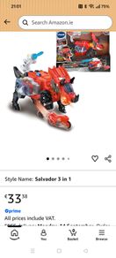 vtech triceratops