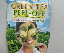 Green tea peel off. Easy peel mask