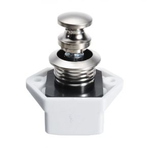 4661 Push Button Catch Lock Knob Cabinet Latch Camper RV Motor-home Furniture Locks