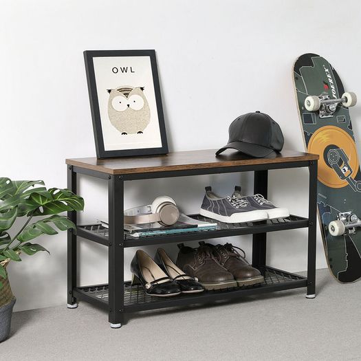 New 3-tier Shoe Bench Rack Storage - FREE P&P