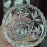 A pair of magnificent diamond-cut crystal vases. Image 2