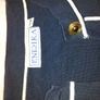 Navy And White Cardigan Image 2