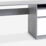 Grey Vanity Study Desk Image 3