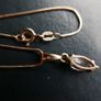 Vintage 9ct Gold 375 Gold Pendant and Chain 3,4g L-9,8" Image 10