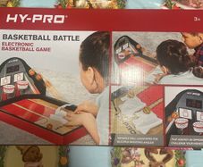 Electronic basketball game