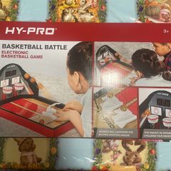 Electronic basketball game