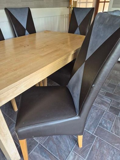Table and chairs