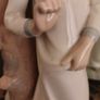 Vintage Nao by Lladro Lamp. Girl with Dog. Image 5