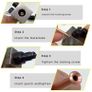 3/16in Double Flaring Tool Metal Handheld Brake Line Double Tool for Motorcycle Automotive Truck Brake Line Flaring Tool Image 2