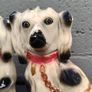 2 x Vintage Chalkware Dogs Image 8