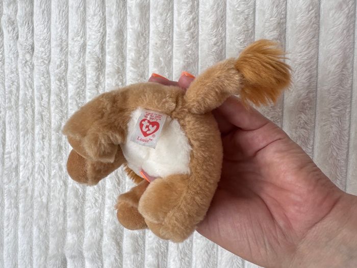 Ty Beanie Boo Lion Louie Plush Soft approx. 15 cm. Used Please see photos