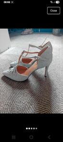 roland cartier bridal shoes size 6 uk