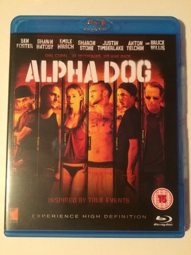 Alpha Dog [2006] Ben Foster, Shawn Hatosy, Emile Hirsch, Sharon Stone, Justin Timberlake, Anton Yelchin & Bruce Willis [Blu-ray Movie]