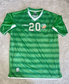ireland umbro home player spec jersey