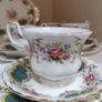 Vintage Royal Albert " Berkeley"  22 pieces Tea Set Fine Bone China Image 5