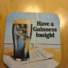 Rare vintage Guinness beer mats set of 10