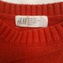 Red H&M sequin dinosaur Christmas jumper, age 3-4 years Image 3