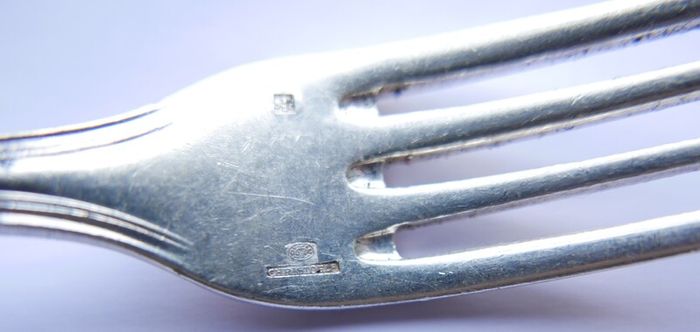 Antique Christofle Silver  Fork 77,2g