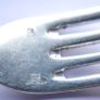 Antique Christofle Silver  Fork 77,2g Image 9