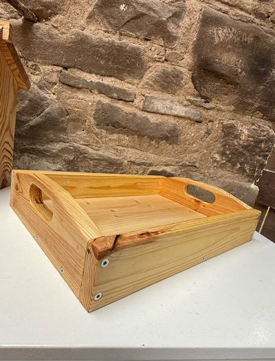 Handmade Solid Wood Serving Tray