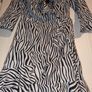 Perfect for Summer. black Zebra Print Wrap Tea Dress from Pretty Little Thing Image 7