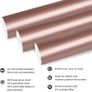 Permanent Adhesive Vinyl 12" X 10ft, Glossy Rose Gold Multiple Colours Available (free Postage) Image 2