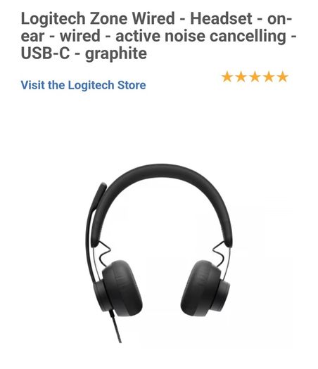Logitech zone wired